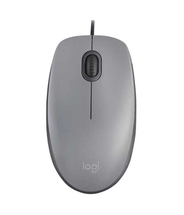 Mouse Logitech M110 Silent USB Óptico Plata 910-006757