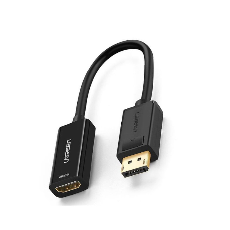 ADAPTADOR DISPLAY PORT A HDMI UGREEN 40363 MM137: HEMBRA 4K- 2K- PN INTERNA