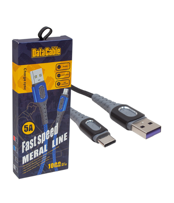 CABLE USB ZZ-XF-42 MICRO 5P: USB A MICRO 5P (1M)NYLON
