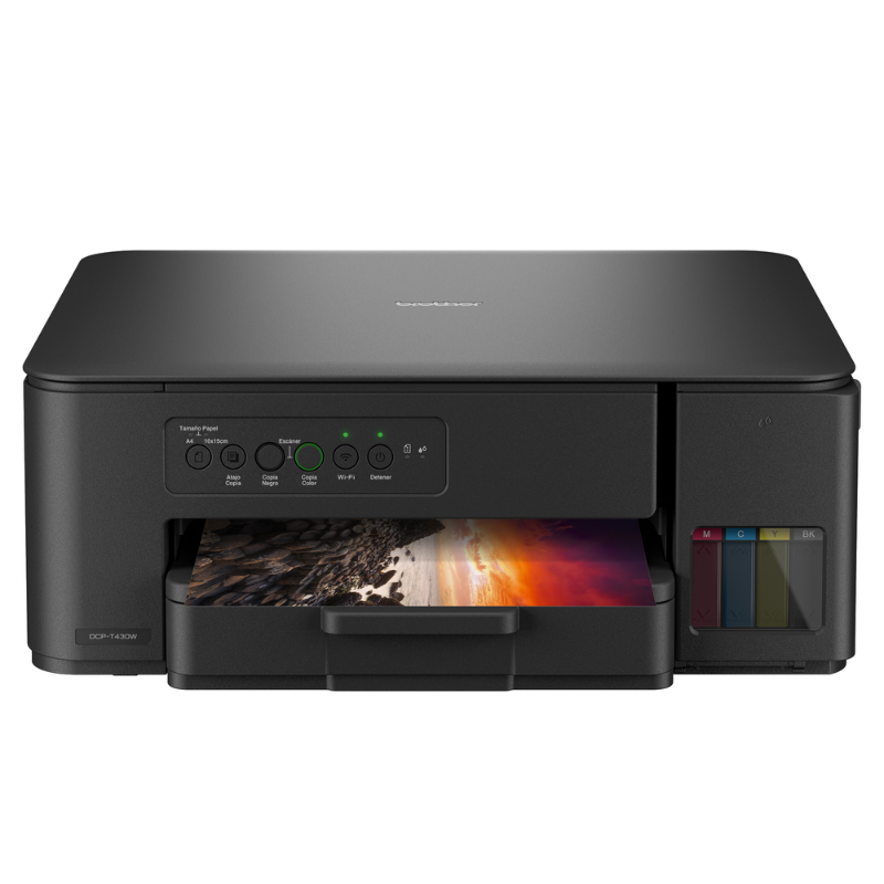 IMPRESORA MULTIFUNCIONAL BROTHER 71451 DCP-T430W: IMPRIME HASTA 7,500 PÁGINAS