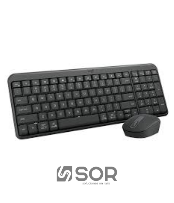 TECLADO MOUSE LOGITECH 920-013513 MK250: BLUETOOTH SP BLACK INALÁMBRICA