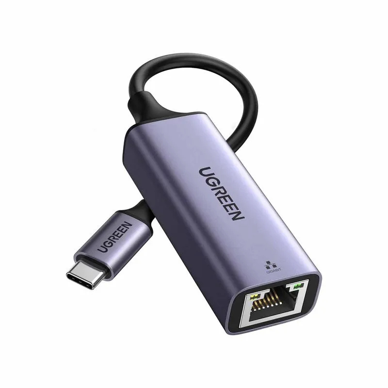 ADAPTADOR DE RED USB-C UGREEN 40322 CM483: 3.1 A ETHERNET GIGABIT - PN INTERN