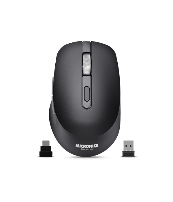 MOUSE INALAMBRICO MICRONICS RHAPSODY MIC M704-3M: MIC - OFFICE 3 MODOS: BLUET
