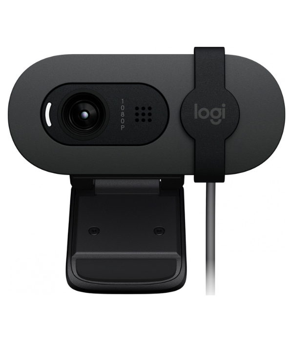 WEBCAM LOGITECH 960001586: BRIO 100 FHD 1080P USB-A GRAPHITE