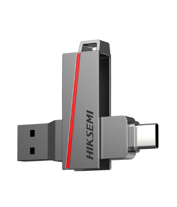 MEMORIA USB HIKSEMI HS-USB-E307C/128G: DUAL DE 128 GB / USB-C Y USB-A / TRANS