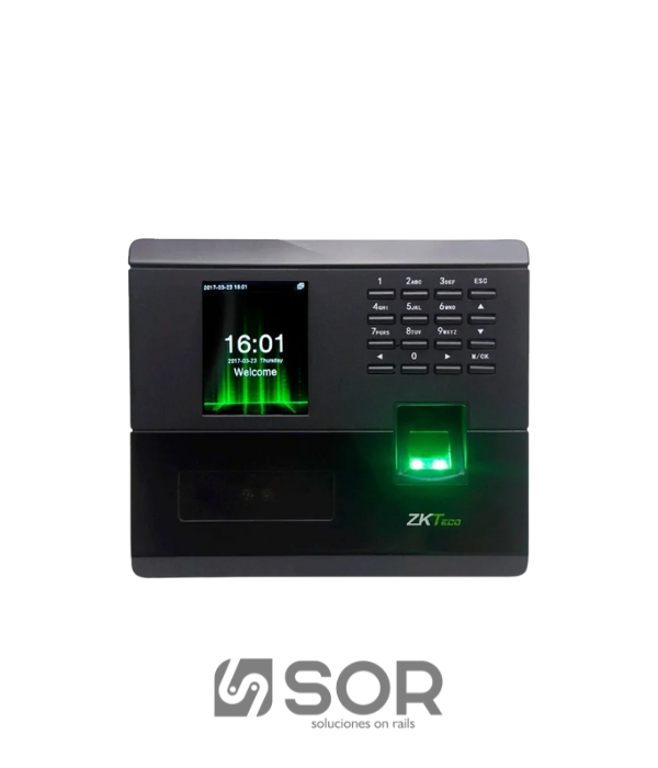 CONTROL ACCESO Y ASISTENCIA ZKTECO ZK-MB10-VL: PANTALLA TFT 2,8'' MÉTODOS DE