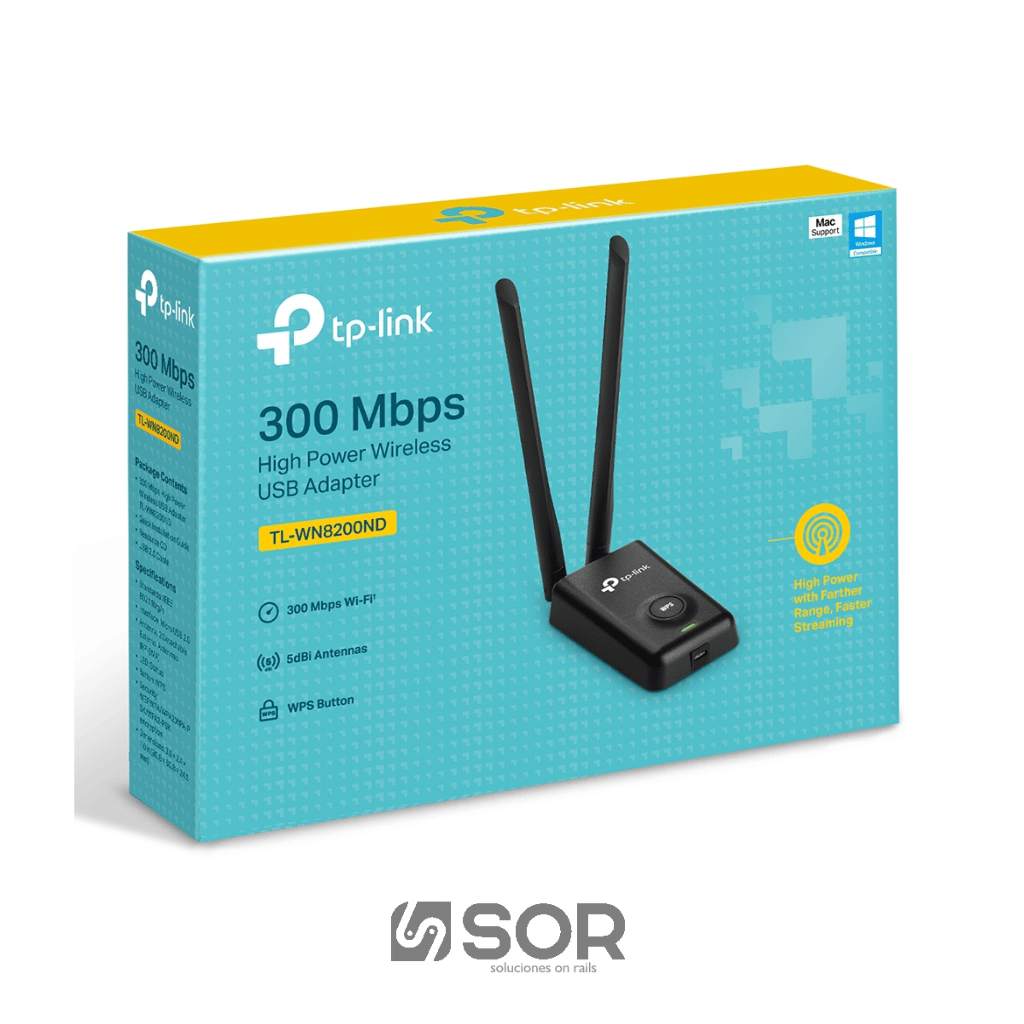 ADAPTADOR USB WIFI TP-LINK TL-WN8200ND