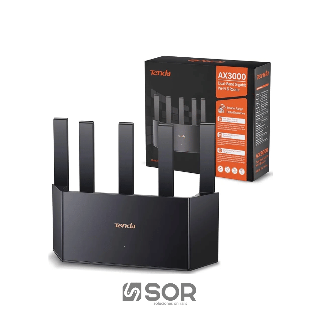 ROUTER TENDA WI-TI6 TX2L PRO: ALTA VELOCIDAD DISEÑADO PARA OFRECER UNA CONEX