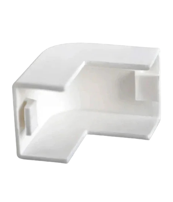 ACCESORIO DE CANALETA SATRA 1311031510 15X10: ESQUINERO BLANCO