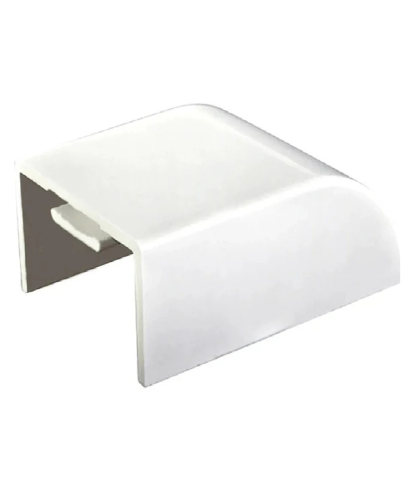 ACCESORIO DE CANALETA SATRA 1311061510 15X10: TAPA FINAL BLANCO