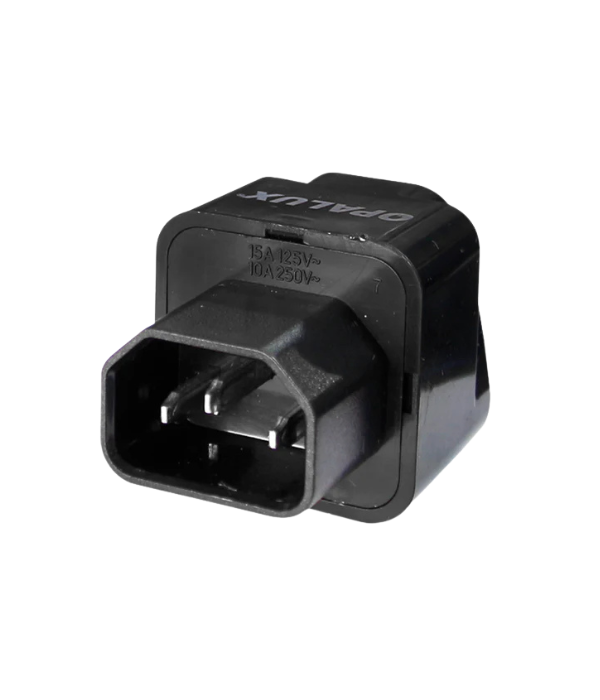 ADAPTADOR MULTIPLE OPALUX OP-603-RNG: TOMAS A ENCHUFE UPS 10AMP 22VAC