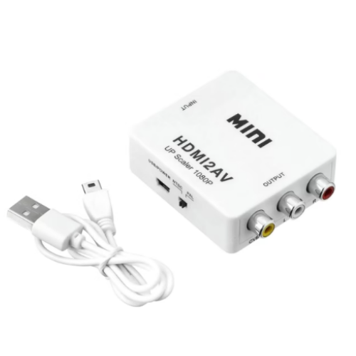Adaptador RCA AV a HDMI High Full Max ZZ-Y-AVTHD-P Full HD
