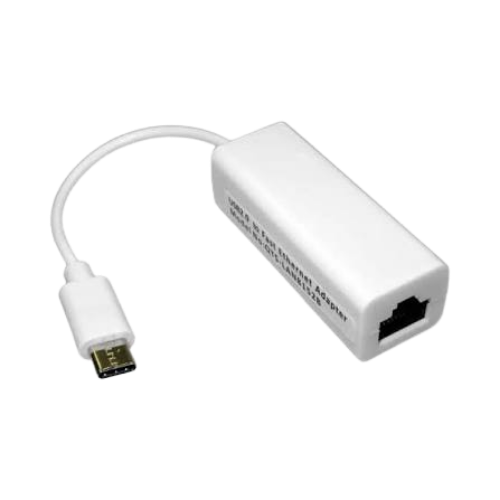 Adaptador Tipo C a RJ45 American Net GP-110 Blanco