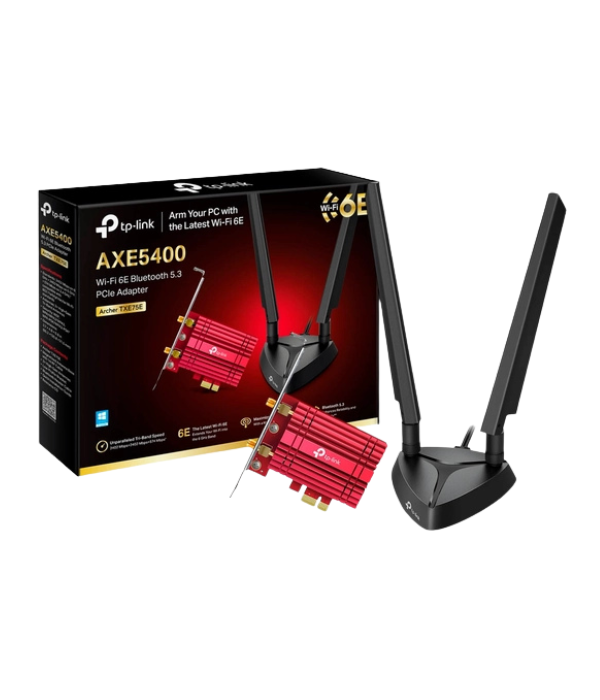 ADAPTADOR USB WIFI TP-LINK ARCHER TXE75E: ADAPTADOR WIFI 6E PCI AXE5400 TRIPL