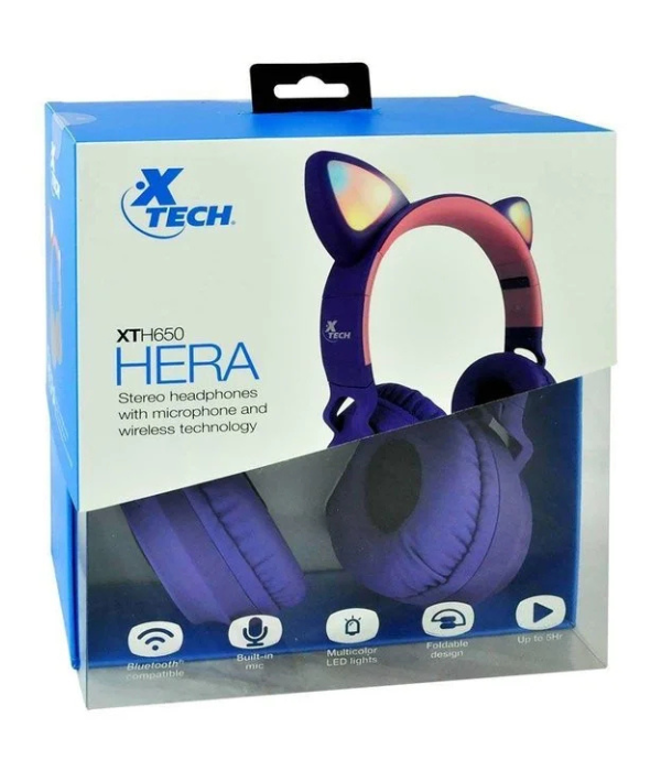 Audífonos Xtech XTH-650 con Micrófono Over Ear Multiuso