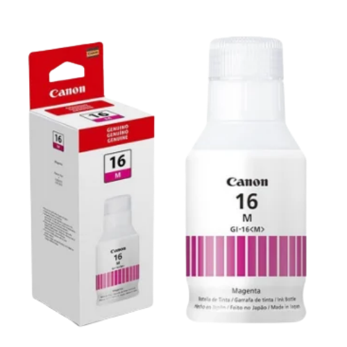 Botella de Tinta Canon GI-16M Magenta para GX6010 GX7010