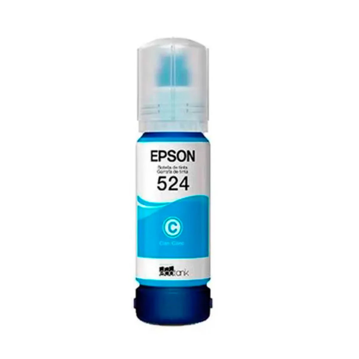 Botella de Tinta Epson T524220-AL 70ml Cian para L15150 L6490 L15160