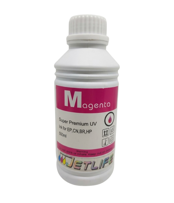 Botella de Tinta Universal JetLife JET0000926 Magenta 500ml