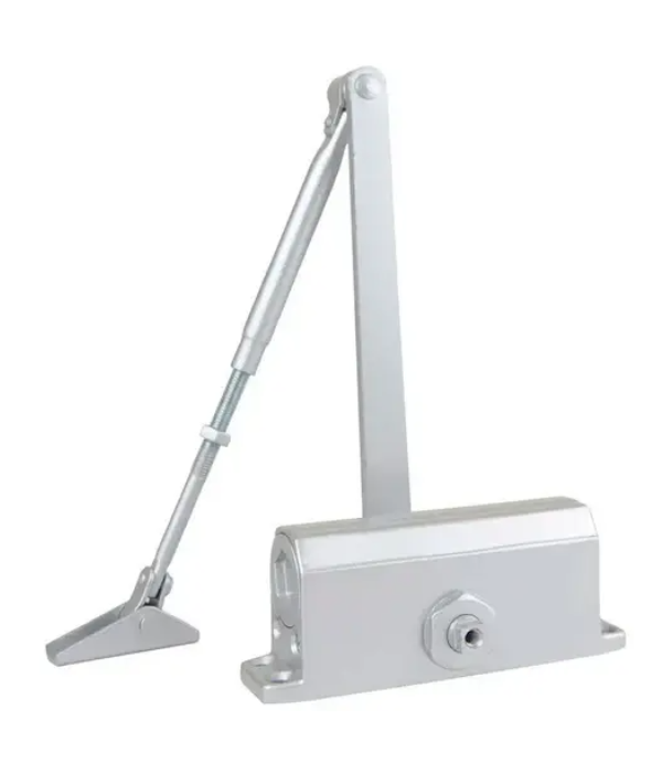 BRAZO CERRADOR ZKTECO DC6085: DE PUERTA SOPORTE DE 60-85 KG.