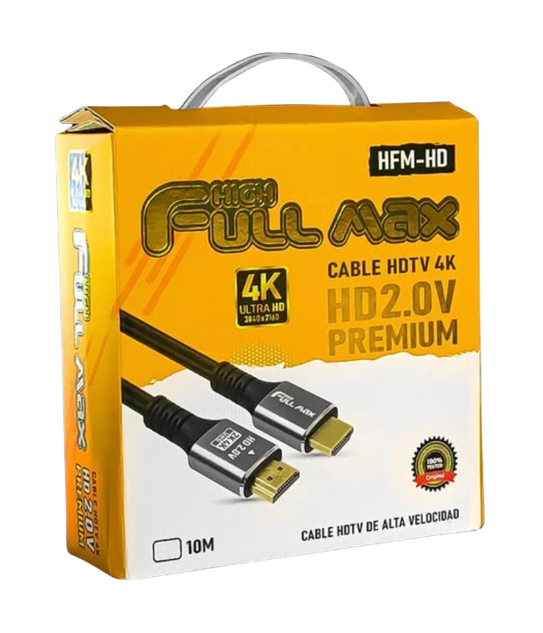 Cable HDMI 10m 4K Ultra HD Hight Full Max