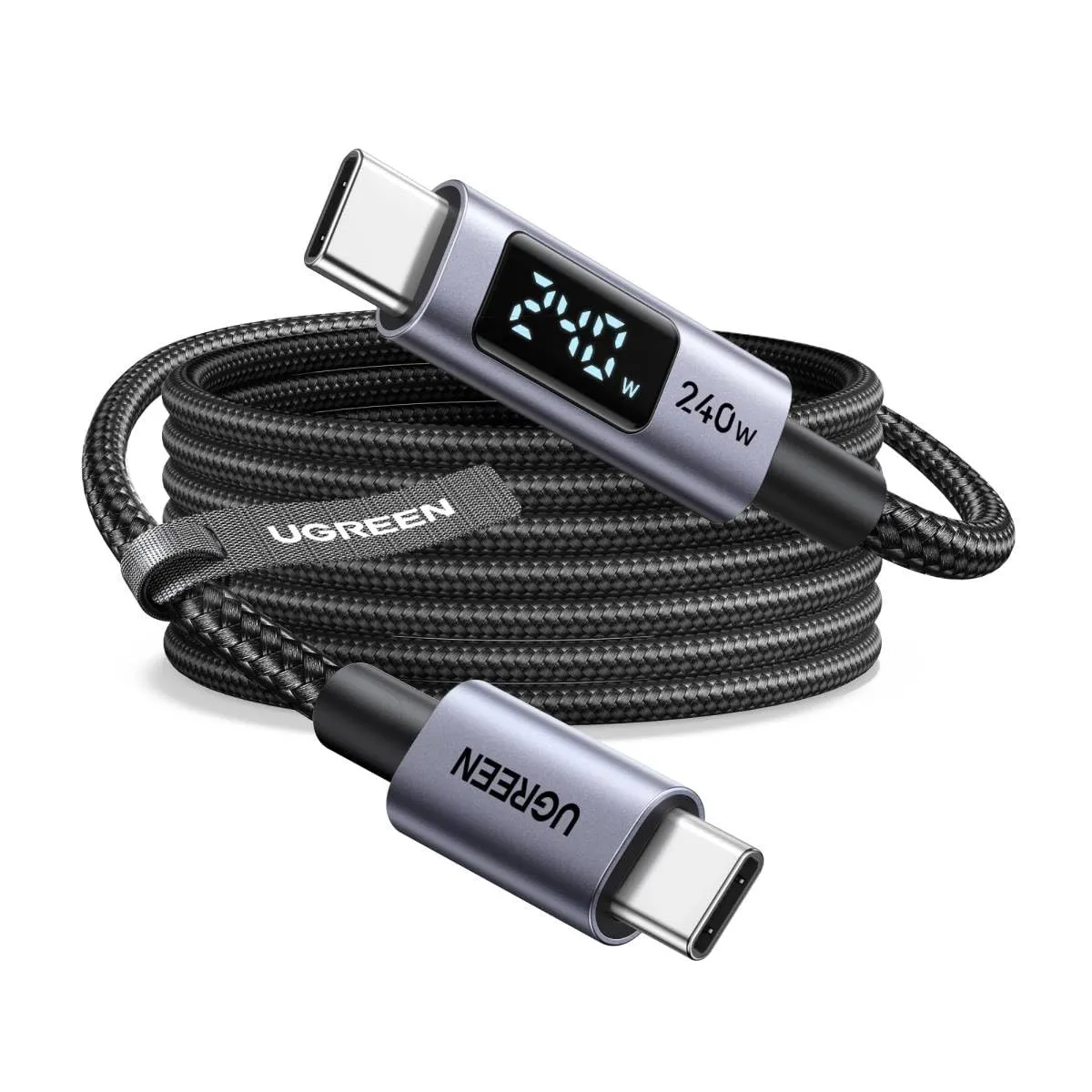 Cable UGREEN 65868 USB-C a USB-C 240W PD 3m