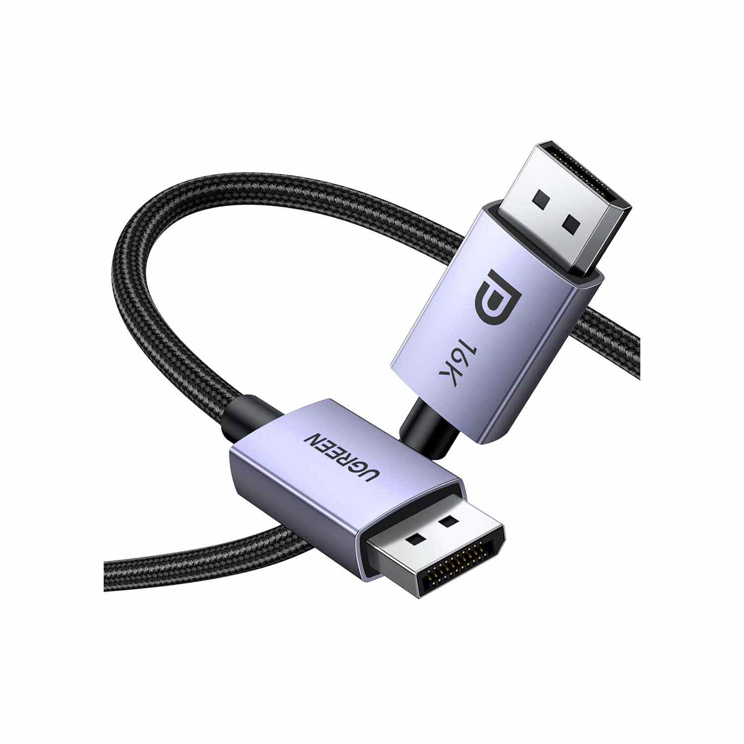 CABLE UGREEN DP118 DISPLAYPORT 16K 3M: 16K@60HZ, 3 METROS, DP 1.4