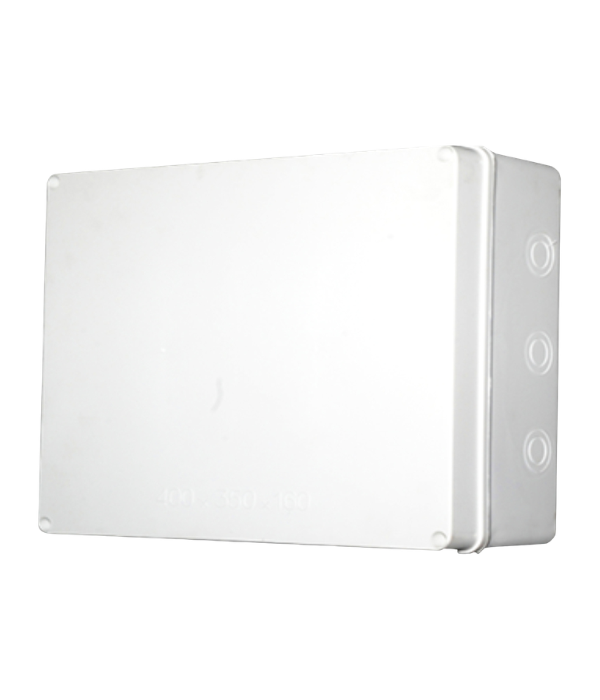 CAJA DE PASO KBA 400X350X160: PVC BLANCO