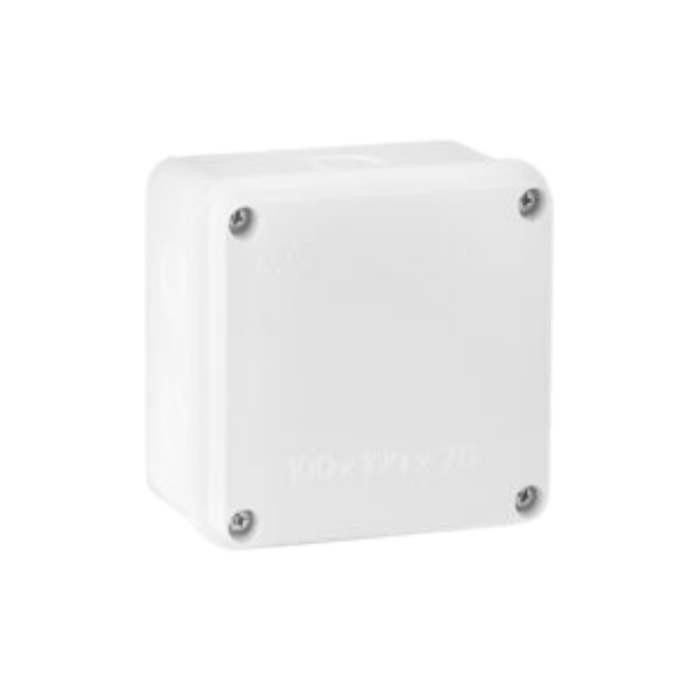 Caja de Paso KBA 80x80x30mm PVC Blanca