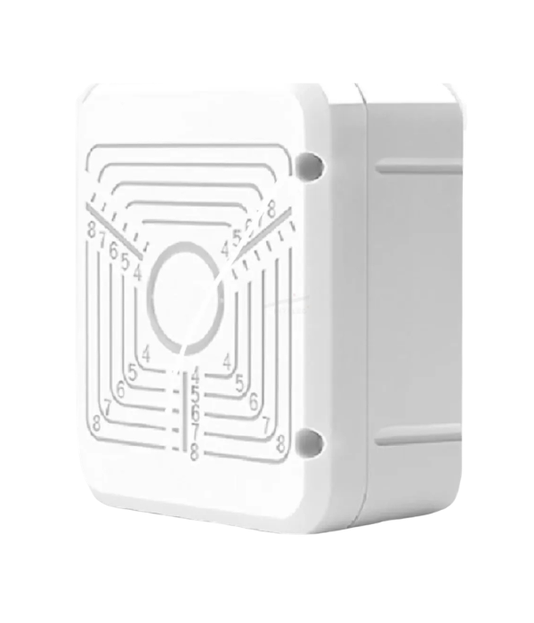 CAJA DE PASO ZKTECO CCTV Z043: 120X100X50MM, IP55, IK08, PVC