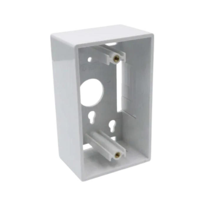 Caja Modular Satra 0111044501 2x4 1.45" Blanca