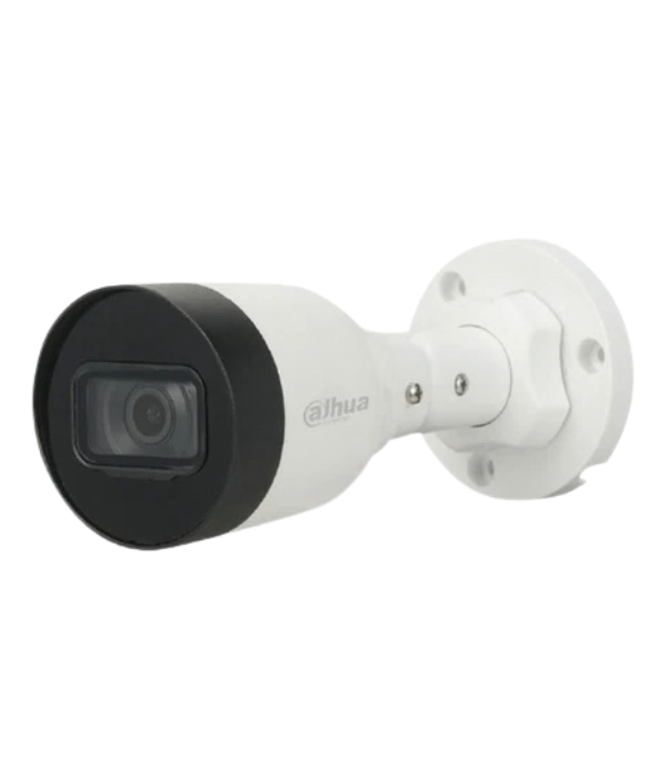 Cámara Tubo IP Dahua IPC-HFW1230S1-S5 2MP H.265+ IP67 PoE