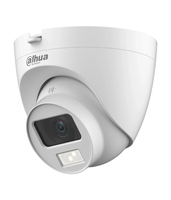 CAMARA VIGILANCIA DAHUA DOMO EYEBALL HAC-HDW1200CLQ-IL-A: 2MP SMART DUAL LIGH