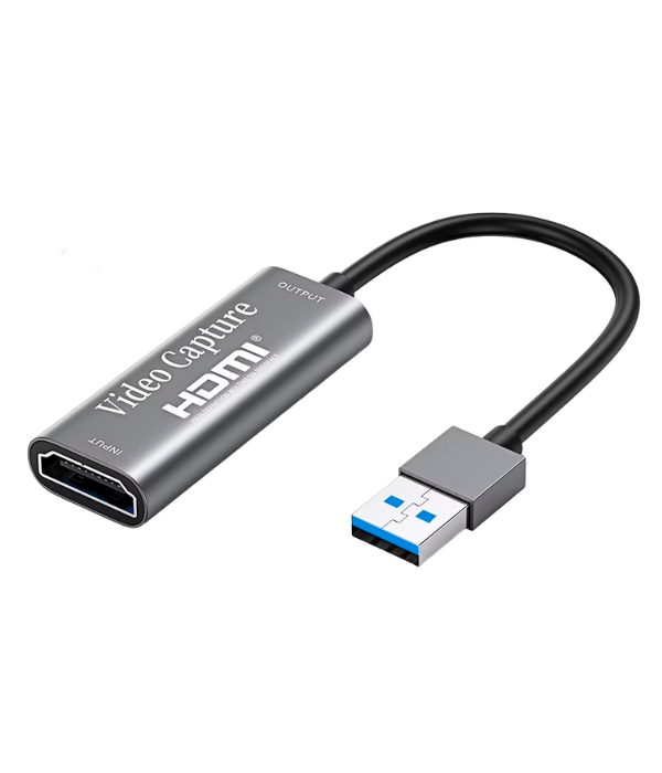 CAPTURADOR DE VIDEO HIGH FULL MAX ZZ-HU-02: USB MACHO A HDMIO HEMBRA VIDEO CA
