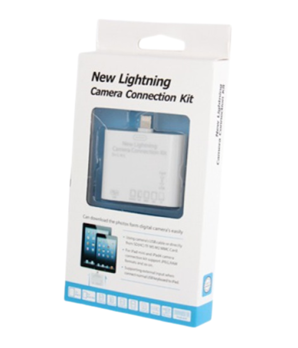 CARD READER ADAPTADOR 704A: PARA IPAD MINI C/CONECCION KIT