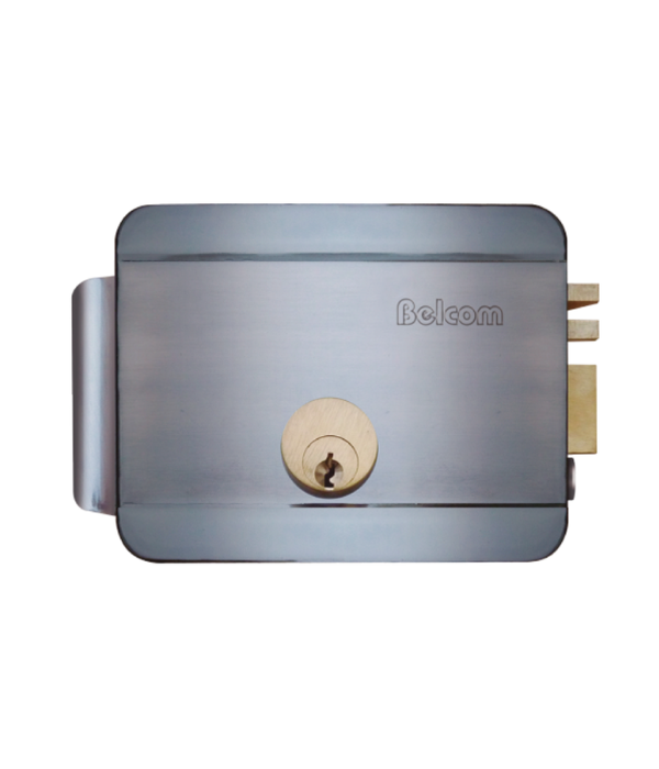 CERRADURA ELECTRICA BELCOM BCE-2826: REVERSIBLE SIN BOTÓN - UTILIZA TRANSFORM