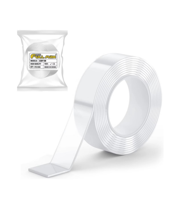 CINTA AISLANTE HIGH FULL MAX ZZ-3CMX2M: DOBLE CONTACTO 3CMX2 METROS MULTIUSO