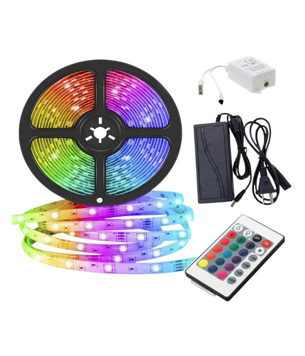 CINTA LED Z-124: 3528 CINTAS LED RGB CON CONTROL
