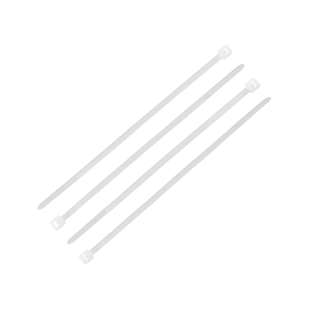 Cintillo Nylon Opalux CCT-48300BL Blanco 300x4.8mm Paquete 100