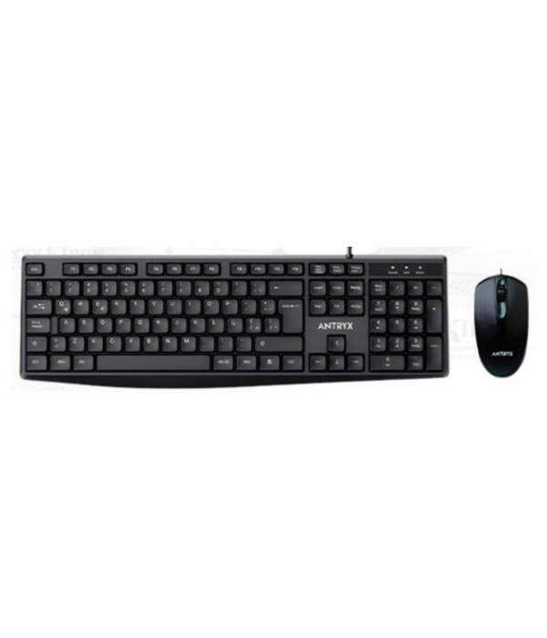 COMBO ANTRYX TECLADO+MOUSE PRECISION PS960 ( ASC-PS960K-SP ) USB | NEGRO