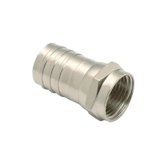 Conector Coaxial a Presión 508-RG6-PG para RG6