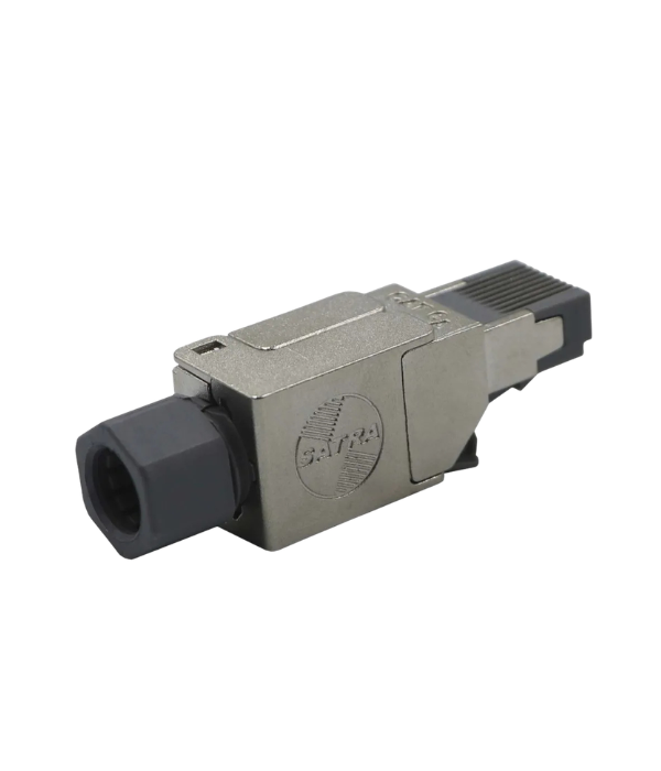 CONECTOR RJ45 SATRA CAT6A: CONECTOR PLUG BLINDADO