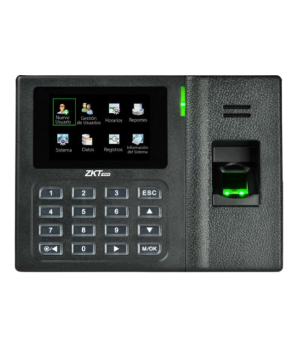 Control de Acceso y Asistencia ZKTeco ZK-LX14 Pantalla TFT 2.8"