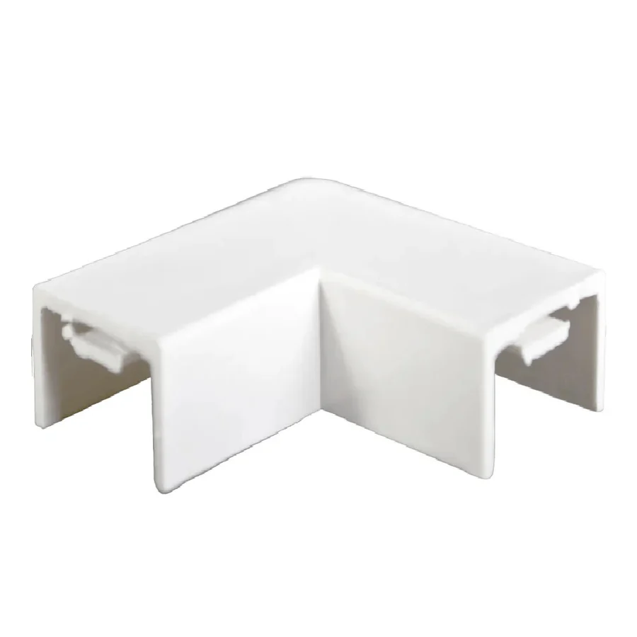 Curva plana SATRA 24x14 blanco accesorio canaleta