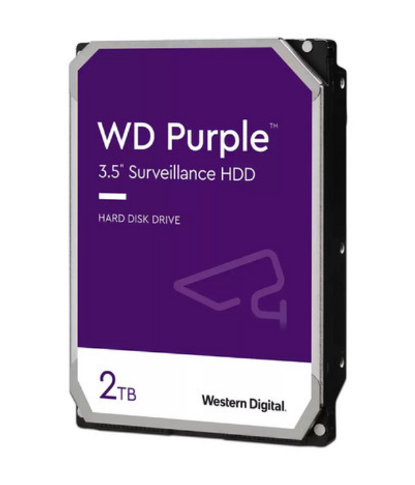 DISCO DURO WESTERN DIGITAL WD23PURZ: 2TB, SATA 6.0 GB/S, 64MB CACHE, 5400 RPM