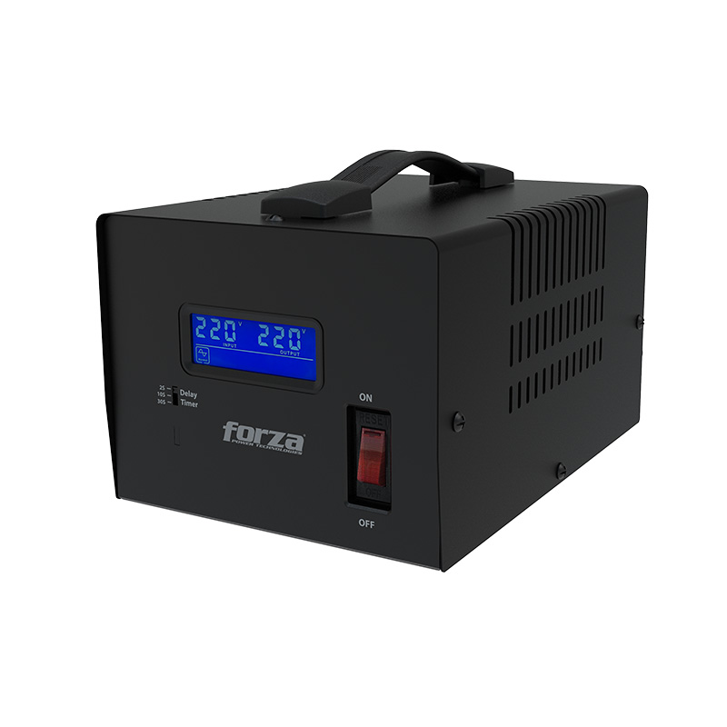 Estabilizador de Voltaje Forza FVR-6002 600VA Múltiples Salidas