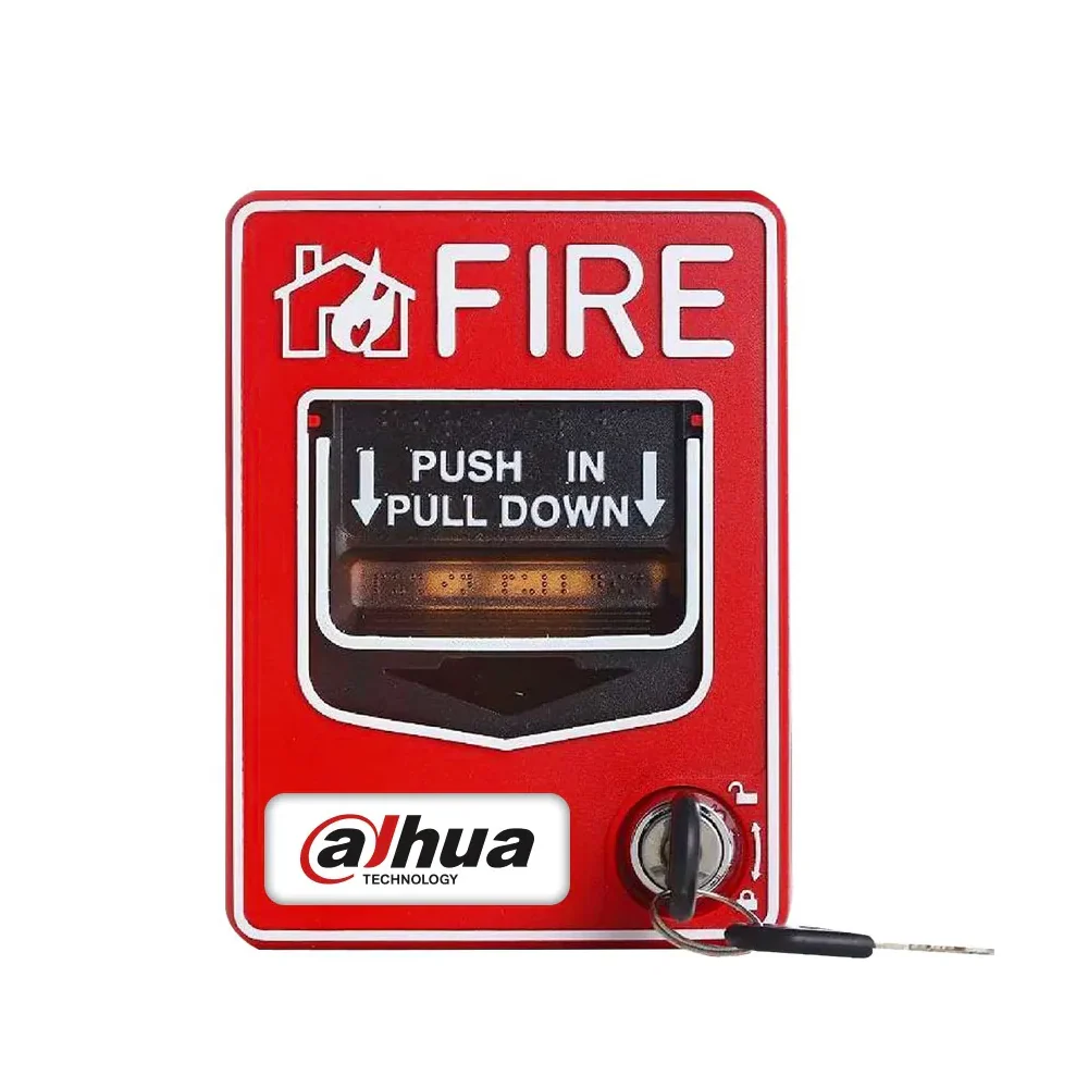ESTACION MANUAL DE ALARMA DAHUA DHI-HY-C124: DOBLE ACCION CONVENCIONAL EN54