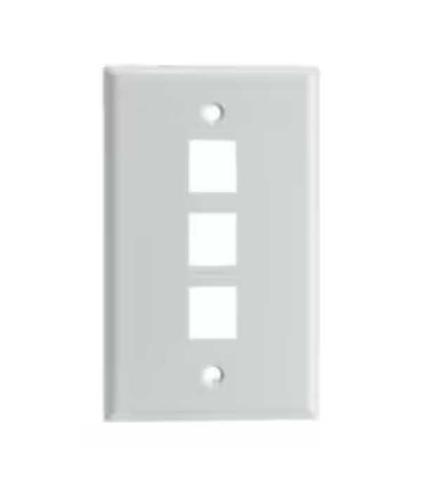 FACEPLATE LANCOM SMB-FP-040-3: 3 PUERTO SIMPLE