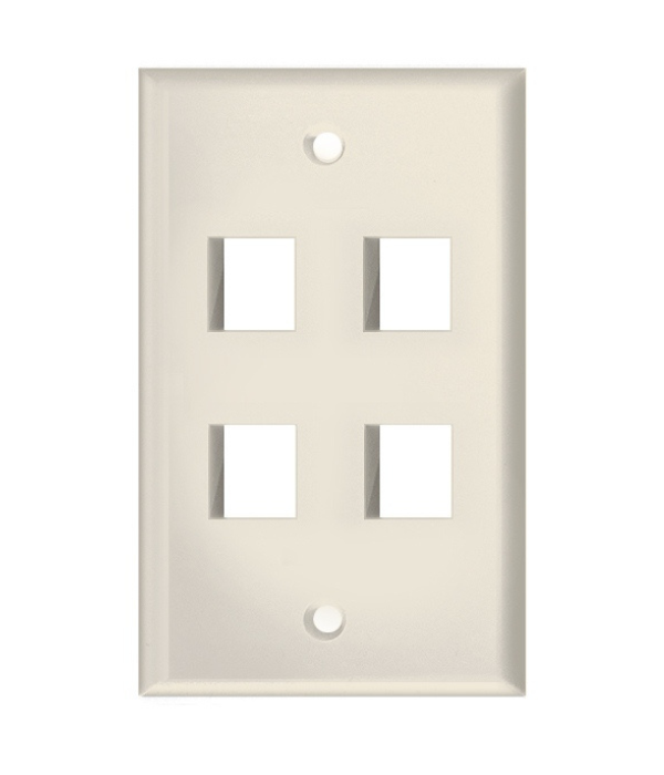 FACEPLATE LANCOM SMB-FP-040-4: 4 PUERTOS SIMPLE