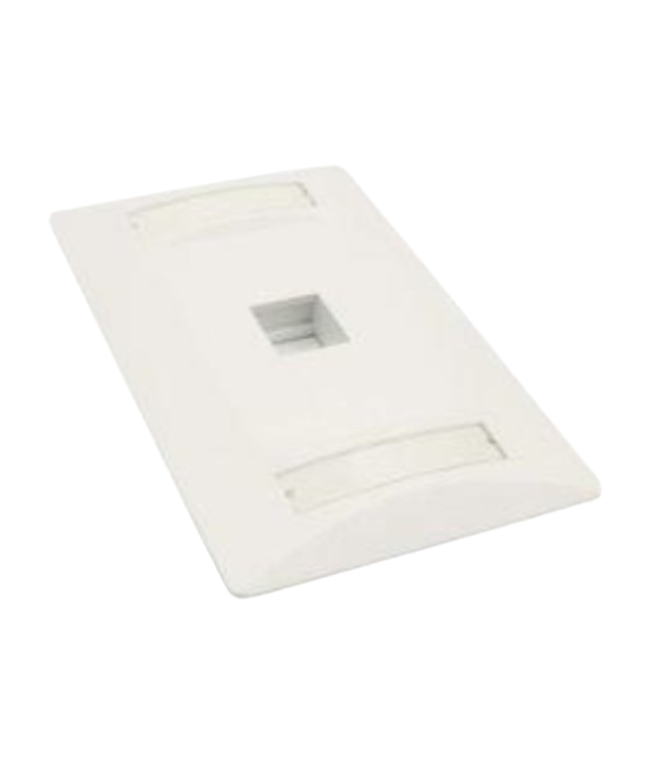 FACEPLATE SATRA 0111030101 IDENTIKIT 1P: 1 PUNTO COLOR BLANCO