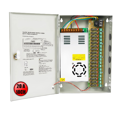 Fuente Centralizada DB-X170 12V 20A con Fusible